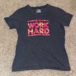 Gray Under Armour T-shirt